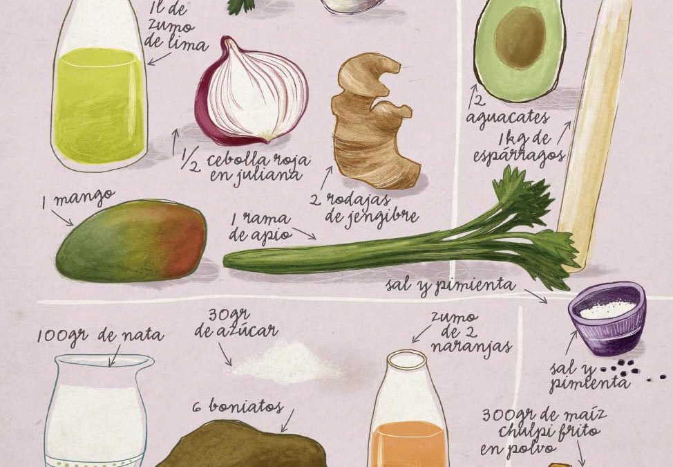 CEVICHE DE ESPÁRRAGOS – Iñaki Andradas y Luken Vigo – Restaurante Baserriberri